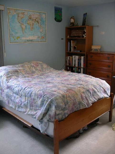 Primary bedroom right as viewed from door